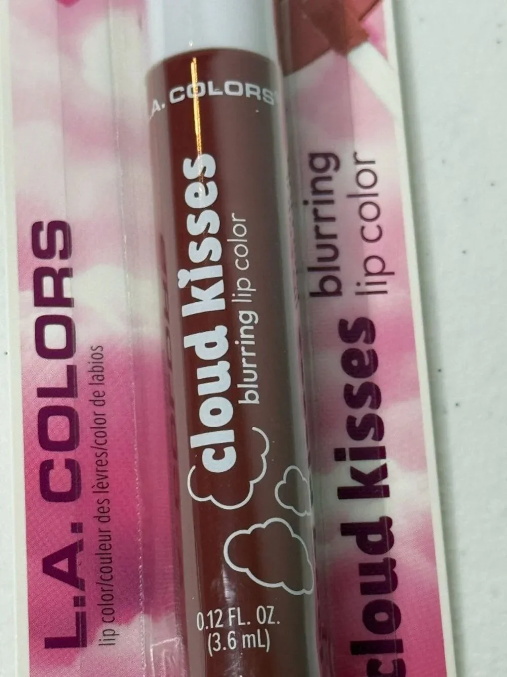 L.A. Colors Cloud Kisses Blurring Lip Color Cupids Mauve C69415 New